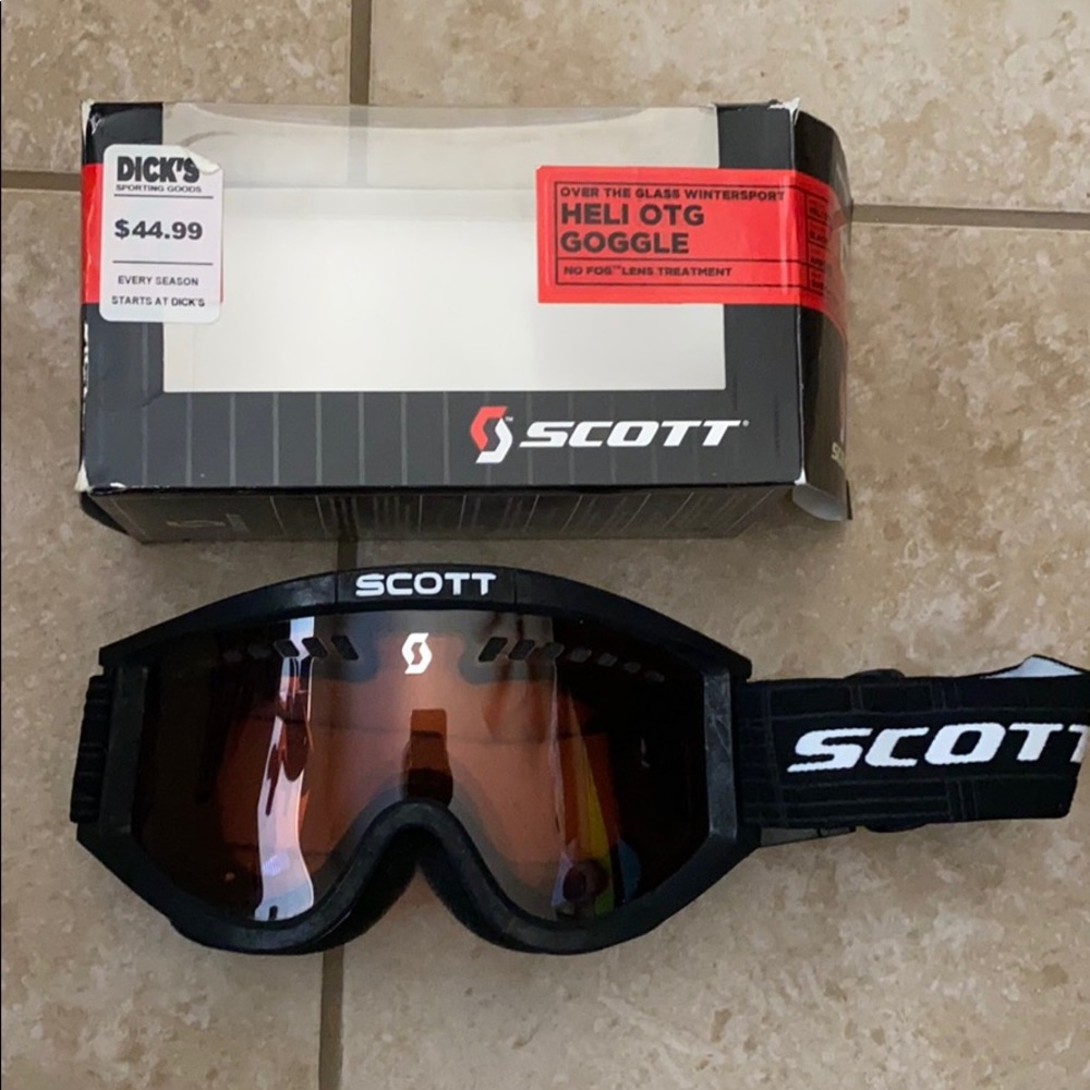 Scott Over the Glasses Ski Goggles